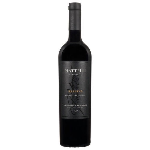 Piattelli Vineyards Cabernet Sauvignon, Reserve, Lujan De Cuyo Mendoza