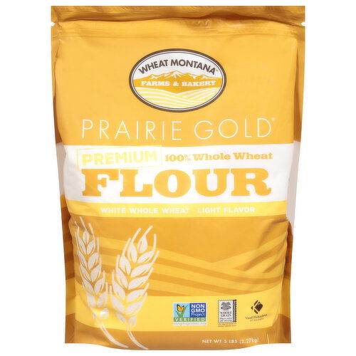 Wheat Montana 100% Whole Wheat Flour, Premium, Prairie Gold