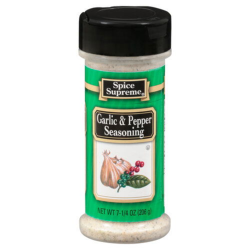 Spice Supreme Garlic & Pepper Seasoning