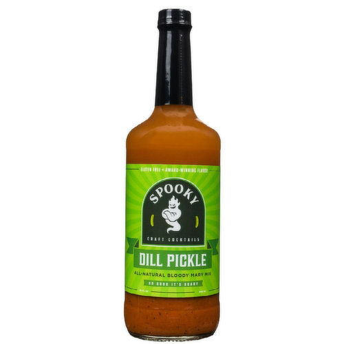 Spooky Dill Pickle Bloody Mary Mix