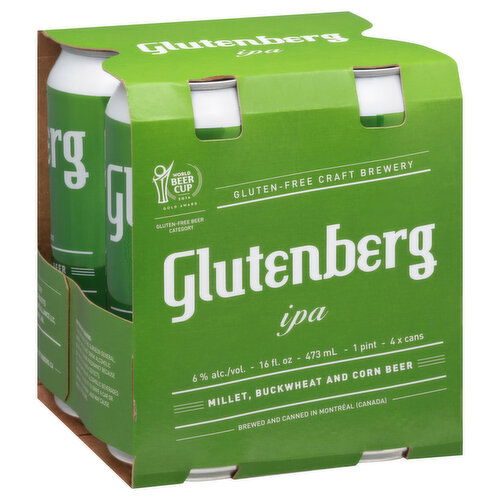 Glutenberg Beer, IPA