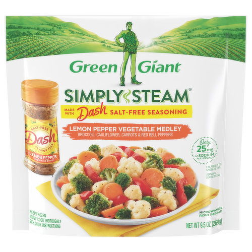 Green Giant Simply Steam Lemon Pepper Vegetable Medley