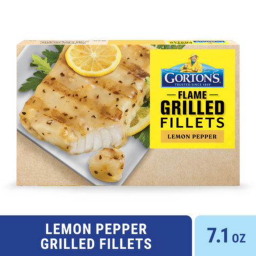 Gorton's Lemon Pepper Flame Grilled Fish Fillets