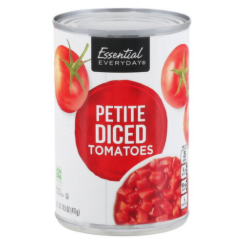 Essential Everyday Tomatoes, Petite, Diced