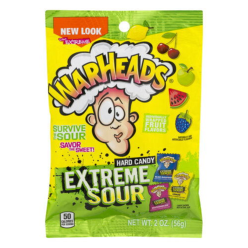 Warheads Hard Candy, Extreme Sour