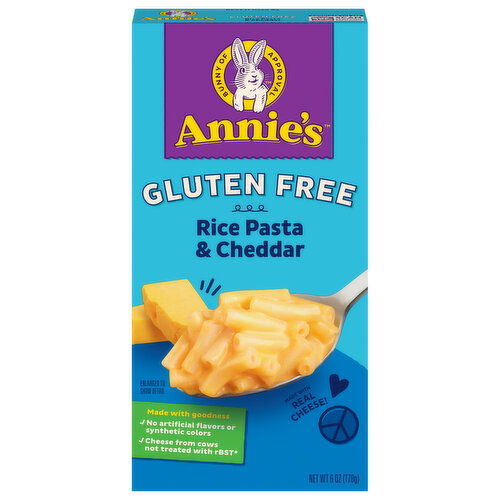 Annie's Gluten Free Rice Pasta & Cheddar