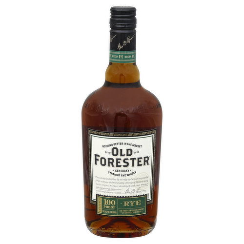 Old Forester Whisky Rye, Straight