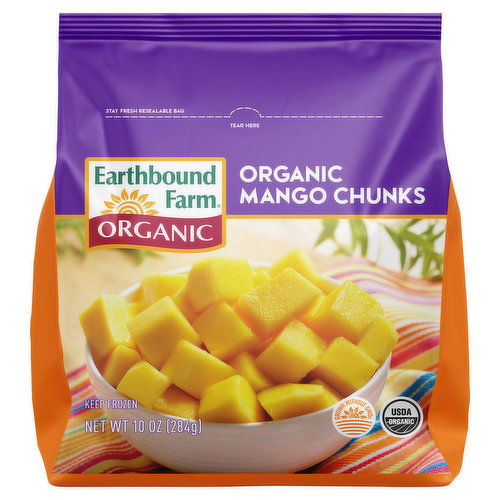 Earthbound Farm Organic Mango, Chunks