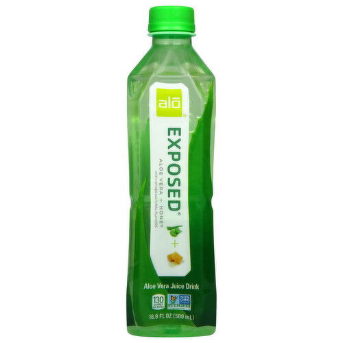 Alo Exposed Aloe Vera + Honey Aloe Vera Juice Drink