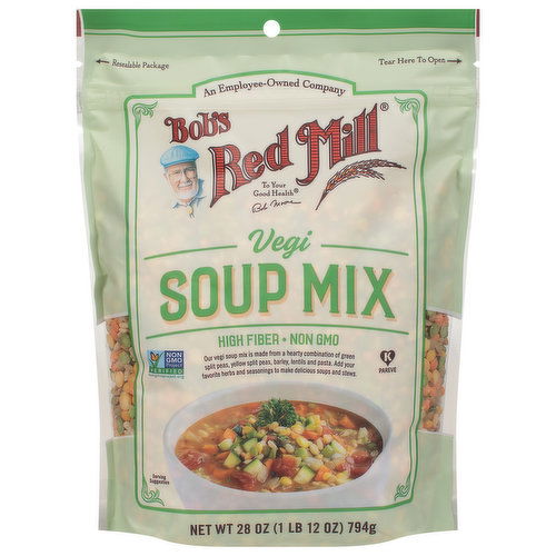 Bob's Red Mill Soup Mix, Vegi