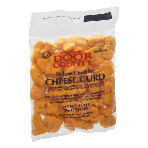 Door County Cheese Curd, Yellow Cheddar