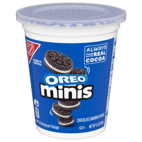 Oreo Minis Chocolate Sandwich Cookies