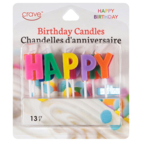 Crave Birthday Candles