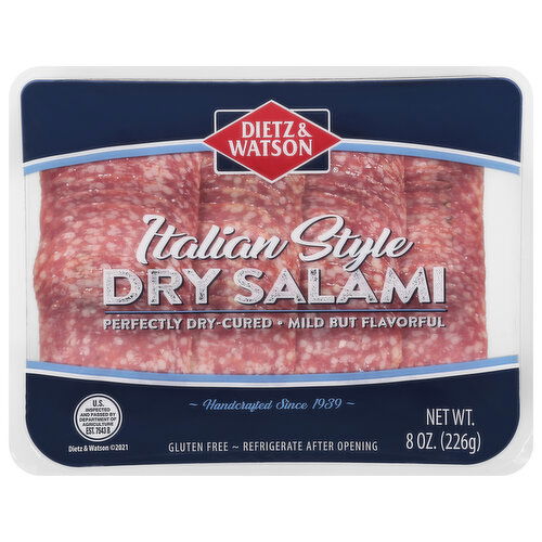 Dietz & Watson Dry Salami, Italian Style