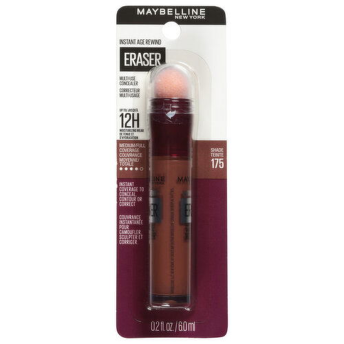 Maybelline Instant Age Rewind Multi-Use Concealer, Eraser, Shade 175