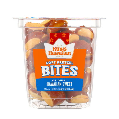 King's Hawaiian Original Hawaiian Sweet Soft Pretzel Bites