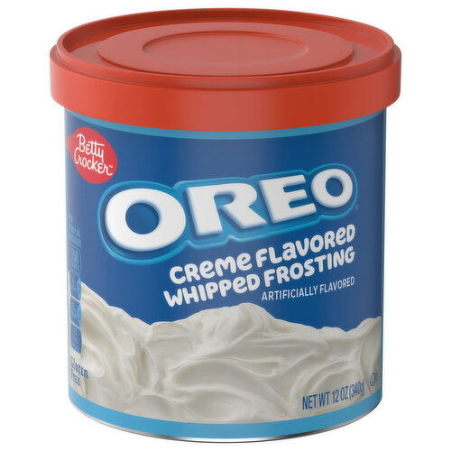 Betty Crocker Oreo Frosting, Creme Flavored, Whipped