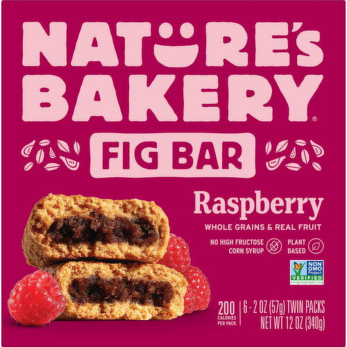 Nature's Bakery Raspberry Fig Bar Twin Packs