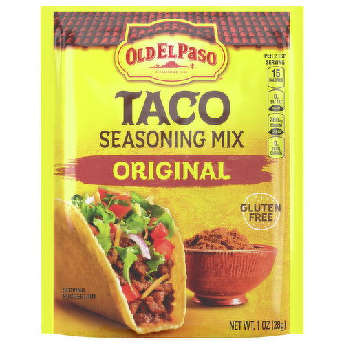 Old El Paso Gluten Free Original Taco Seasoning Mix