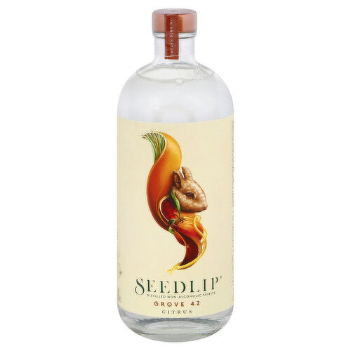 Seedlip Spirits, Non-Alcoholic, Citrus, Grove 42