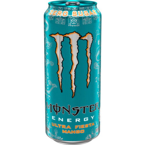 Monster Energy Ultra Monster Energy Ultra Fiesta Mango Monster Energy Ultra Fiesta Mango 16 Fl Oz