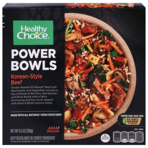 Healthy Choice Power Bowls, Korea Style Beef