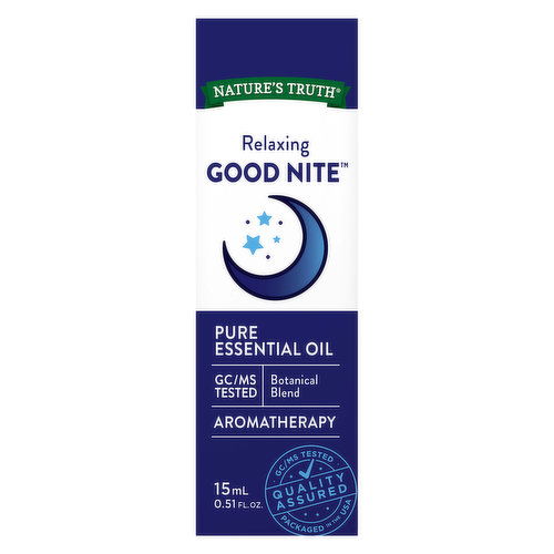 Nature's Truth Good Nite Pure Essential Oil, Aromatherapy, Botanical Blend