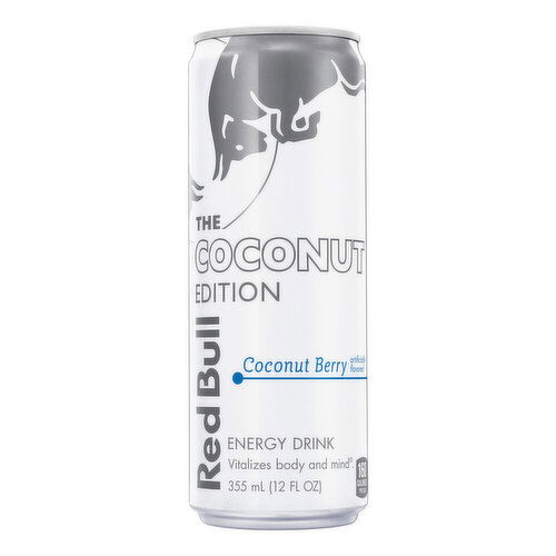 Red Bull The Coconut Edition Energy Drink, Coconut Berry, 114mg Caffeine