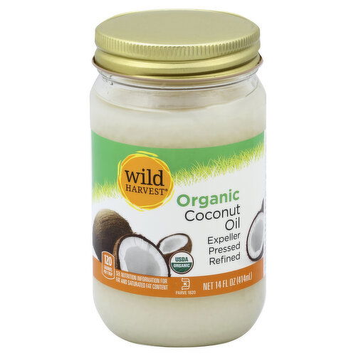 Wild Harvest Coconut Oil, Organic