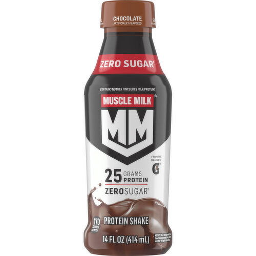 Muscle Milk Zero Sugar Chocolate Protein Shake
