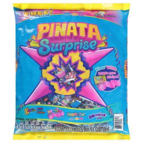 Pinata Surprise Candies, Assorted