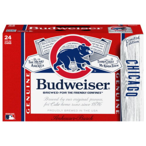 Budweiser Beer, Chicago Cubs