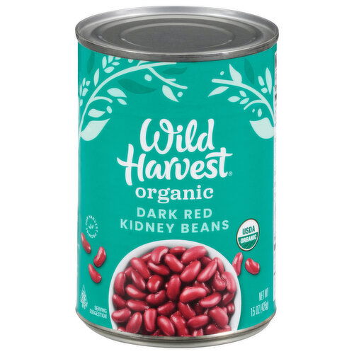 Wild Harvest Kidney Beans, Dark Red, Organic