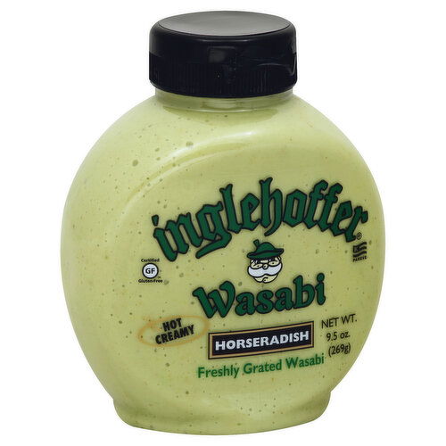 Inglehoffer Horseradish, Wasabi, Hot Creamy