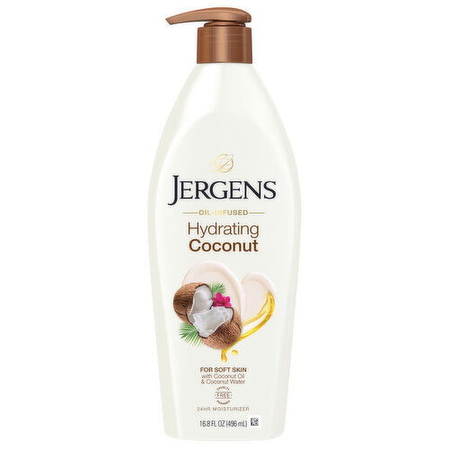 Jergens Moisturizer, Hydrating Coconut