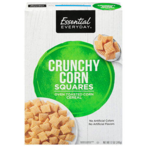 Essential Everyday Crunchy Corn Squares Cereal