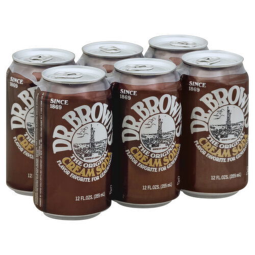 Dr Brown's Soda, Cream