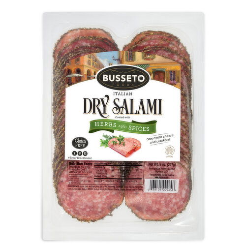 Busseto Classico Salami, Italian Dry