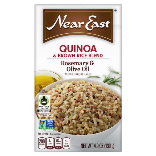 Near East Quinoa & Brown Rice Blend, Rosemary & Olive Oil