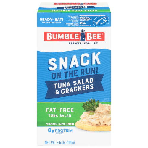 Bumble Bee Snack on the Run! Fat-Free Tuna Salad & Crackers