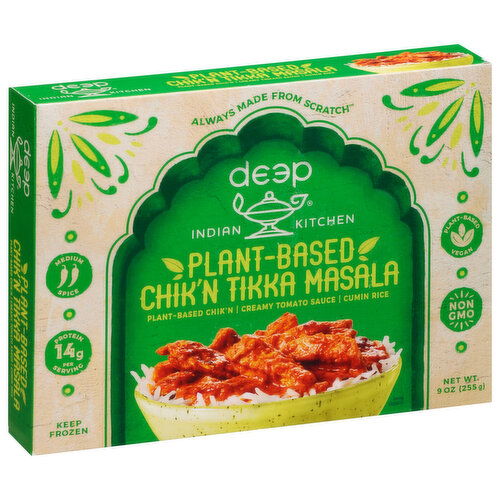 Deep Chik'n Tikka Masala, Plant-Based, Medium Spice