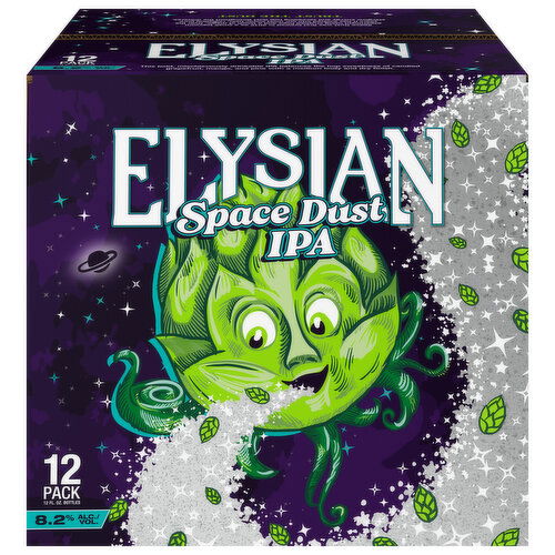 Elysian Beer, IPA, Space Dust, 12 Pack