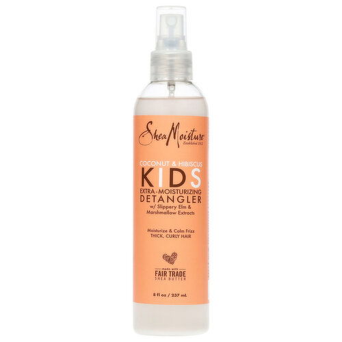 Shea Moisture Detangler, Extra-Moisturizing, Coconut & Hibiscus, Kids