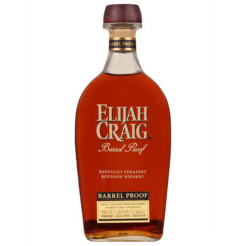 Elijah Craig Bourbon Whiskey, Kentucky Straight