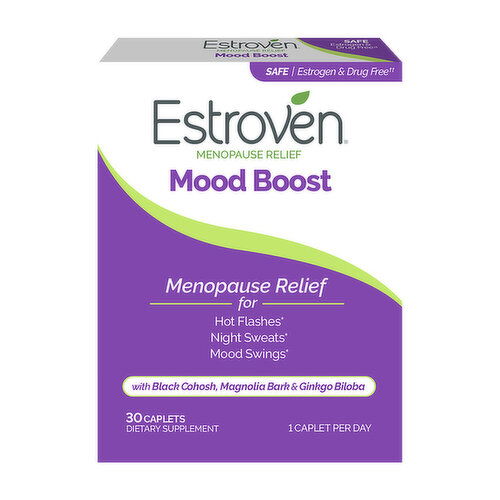 Estroven Caplets Mood Boost Menopause Relief