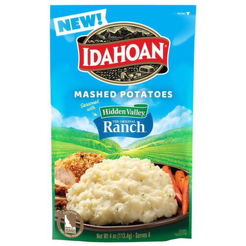 Idahoan Mashed Potatoes Seasoned with Hidden Valley® Original Ranch®