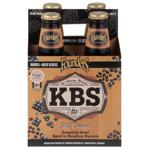 Founders KBS KBS, Bourbon Barrel-Aged Imperial Stout Beer