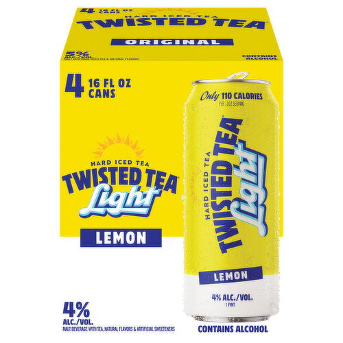 Twisted Tea Light Lemon Hard Iced Tea