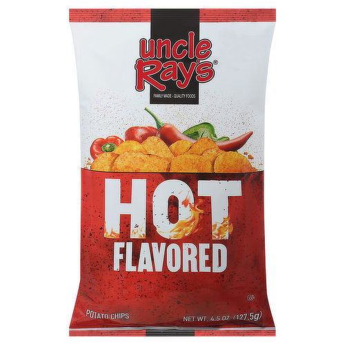 Uncle Ray's Potato Chips, Hot Flavored