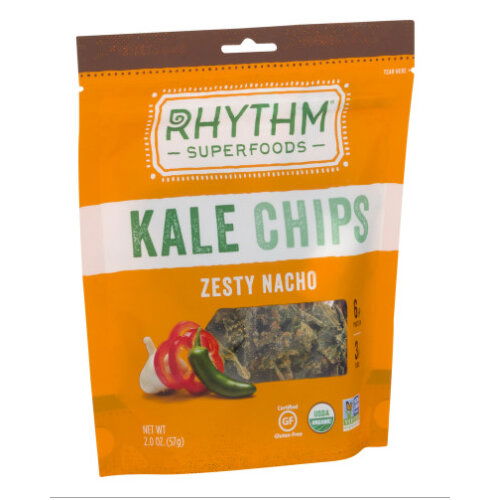 Rhythm Superfoods Zesty Nacho Kale Chips